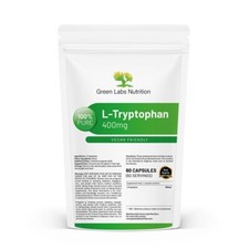 Gélules de L-Tryptophane 400mg Végétalien Humeur Anti stress Sommeil profond
