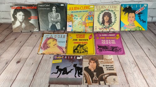 Lot disque vinyle 45t - disque,
