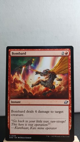 Bombard non foil - bombard, non-foil
