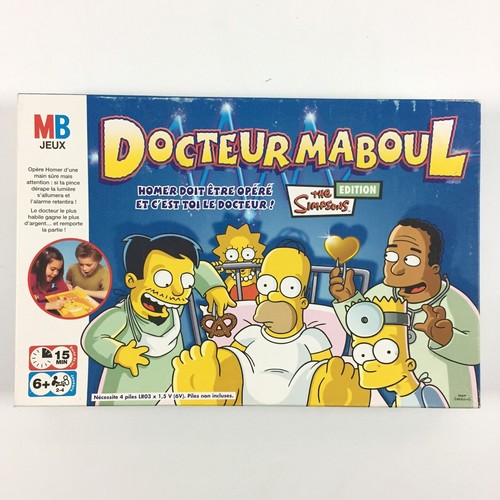 Docteur maboul les simpsons - docteur,