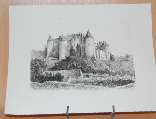 Gravure taille douce - , sur