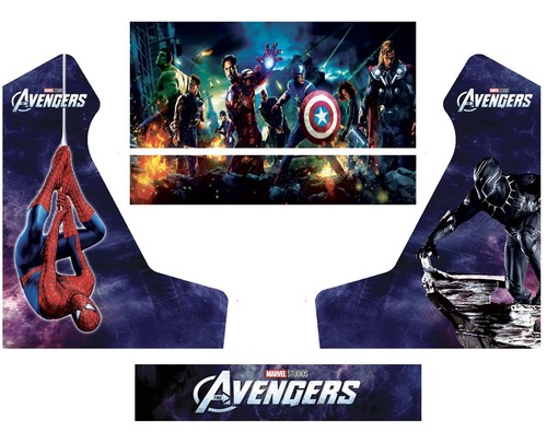 Stickers bartop avengers - stickers,