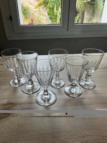 Verres eau cristal et - eau,
