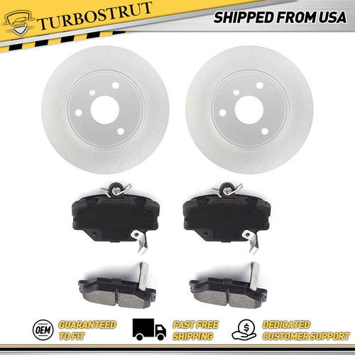 Front brake rotors - front,