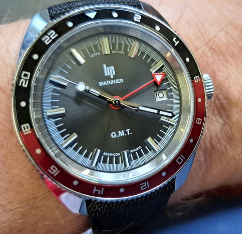 Montre lip marinier gmt - montre,