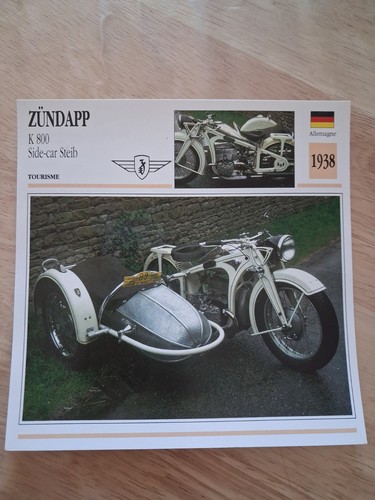 Zündapp k800 side car - zündapp,