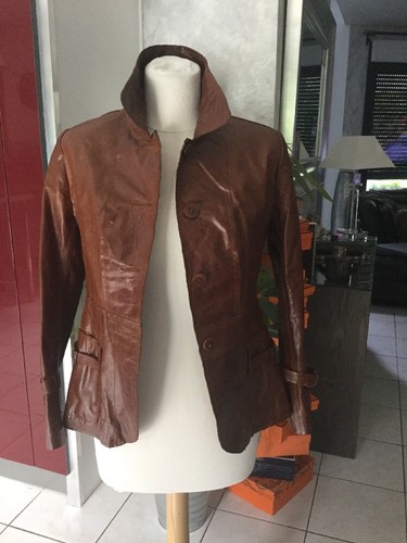 Veste cuir vent couvert - vent,