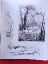 CURIOSA Daphnis & Chloé par LONGUS illustré BECAT 1939 N° XV avec SUITES  26