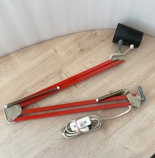 Vintage Orange Lamp Workshop Architect Lamp Screw Bulb