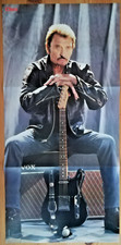 JOHNNY HALLYDAY POSTER DOUBLE