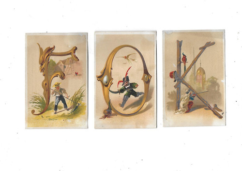 Anciens jolis chromos fin - chromos,