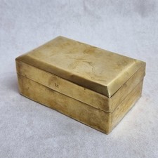 Boîte ancienne laiton - boîte,