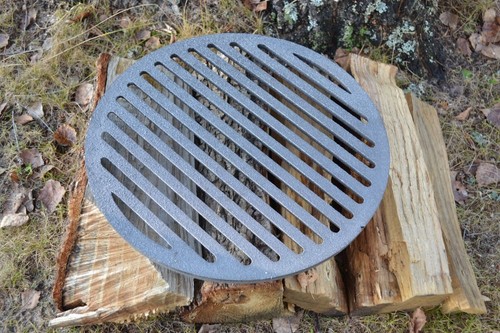 Grille en fonte - Ø,