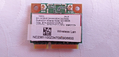 Carte wifi portable - pc, packard