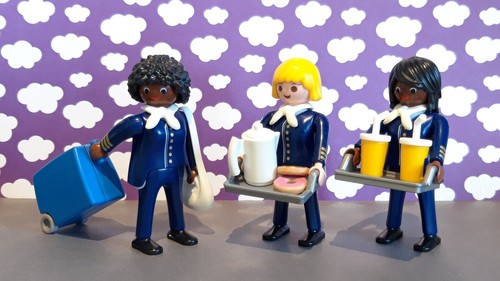 Playmobil flight hostess - playmobil,