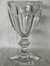 BACCARAT CRYSTAL WINE GLASS MODEL HARCOURT 1841 SIGN 12.5 CM