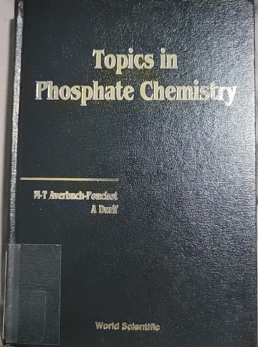 Topics phosphate chemistry - in,