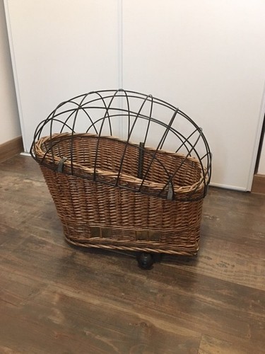 Panier arriere osier basil