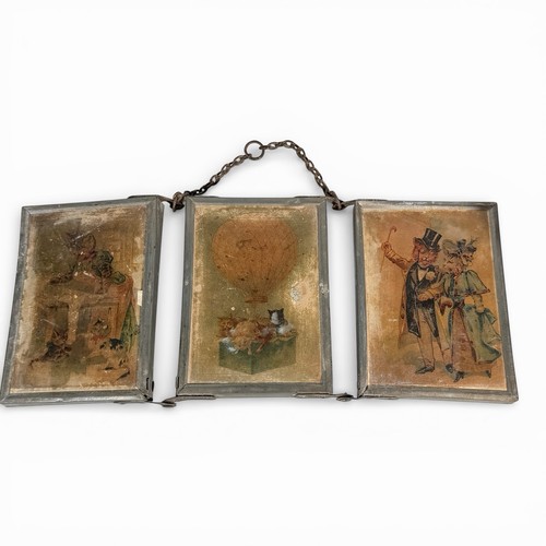 Ancien petit miroir - ancien,