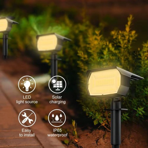 Lampe solaire extérieure - solaire,