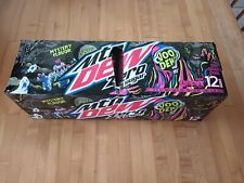 2023 Mountain Dew Mtn Dew Voo Dew ZERO 12 Pack BOX EMPTY