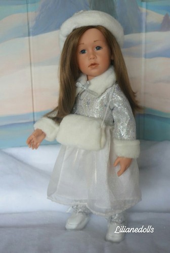 Poupée gotz snow - poupée, maiden