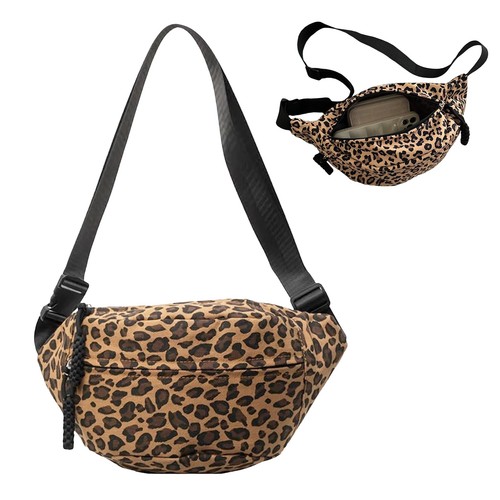 Sac banane imprimé léopard - imprimé,