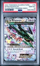 2021 POKEMON CELEBRATIONS CLASSIC COLLECTION #76 M RAYQUAZA EX PSA 10 