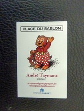 TAYMANS carte de visite avec