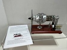 Hot Air Stirling Engine Model Kit External Combustion Generator Motor Gifts Toys
