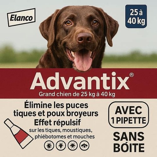 Antiparasitaire grand chien - antiparasitaire,
