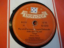 Caterina Valente, Es ist so schön bei dir, Nur ein Zigeuner....  , 78rmp, 10"