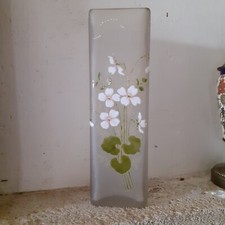 Beau vase legras émaillé