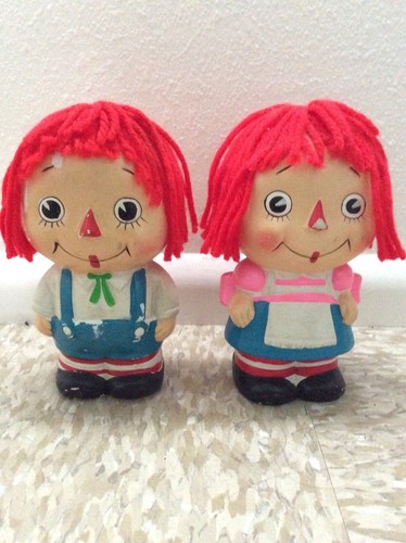 Raggedy ann andy coin bank - andy,