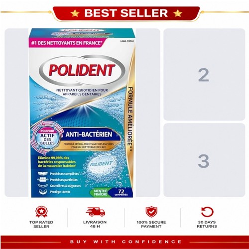 Polident nettoyant prothèses - polident,