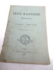 REVUE La FRANC-MACONNERIE