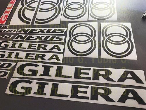Gilera nexus 500 autocollants - gilera,