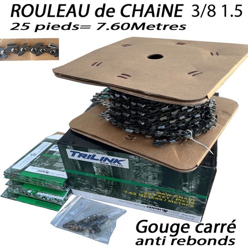 Rouleau pieds chaîne - ,