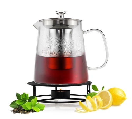 Théière avec inox tamis - 1,2l,