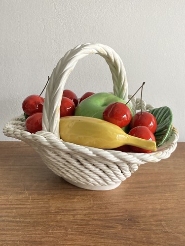 Bassano panier fruits trompe - bassano,