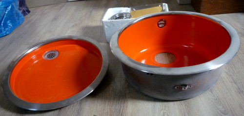 Evier inox encaster - inox,