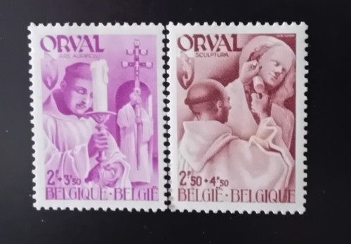 Timbres poste quatrième - quatrième, orval