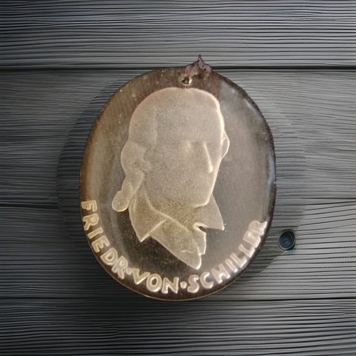 Médaille verre allemande - verre,