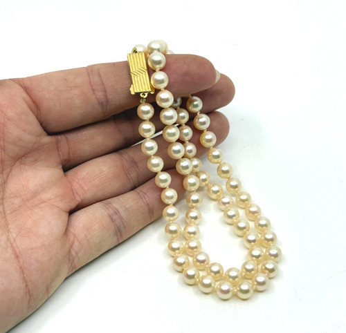 Vintage 18k yellow gold 50mm - 18k,