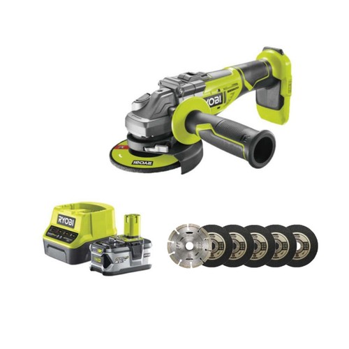 Pack ryobi meuleuse angle - pack,