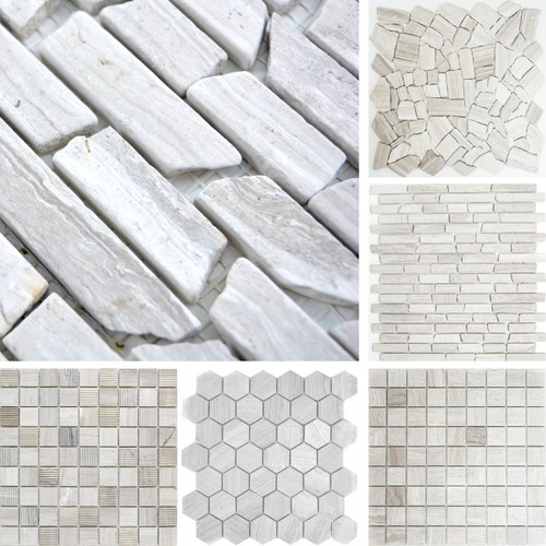 Carrelage mosaïque marbre - carrelage,