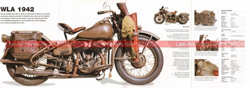 Harley davidson wla - davidson, 750