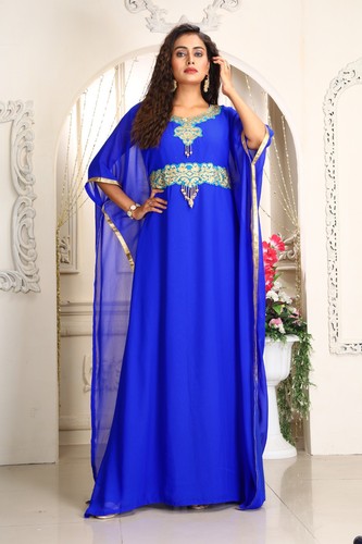 Blue african designer takchita - african,
