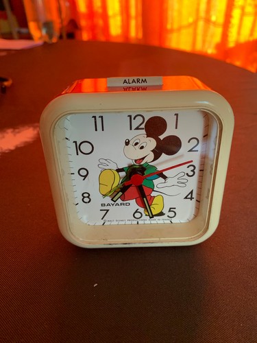 Vintage réveil bayard mickey - vintage,
