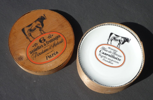 Assiettes fromages boite - assiettes, a